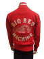 Preview: Original 81 Support Sweatshirtjacke mit Stehkragen in Rot weiß bestickt "Big Red Machine" UNISEX