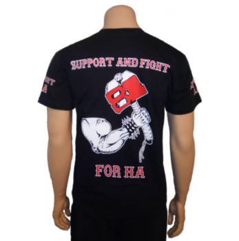 Shirt "GUNS & HAMMER-Support and fight for HA"