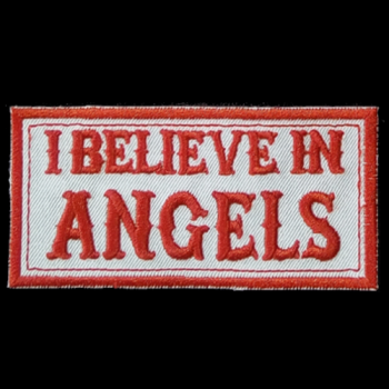 Aufnäher "I BELIEVE IN ANGELS"