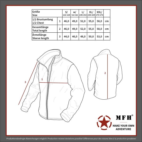 Pilotenjacke US Air Force Kids bestickt Bike Support